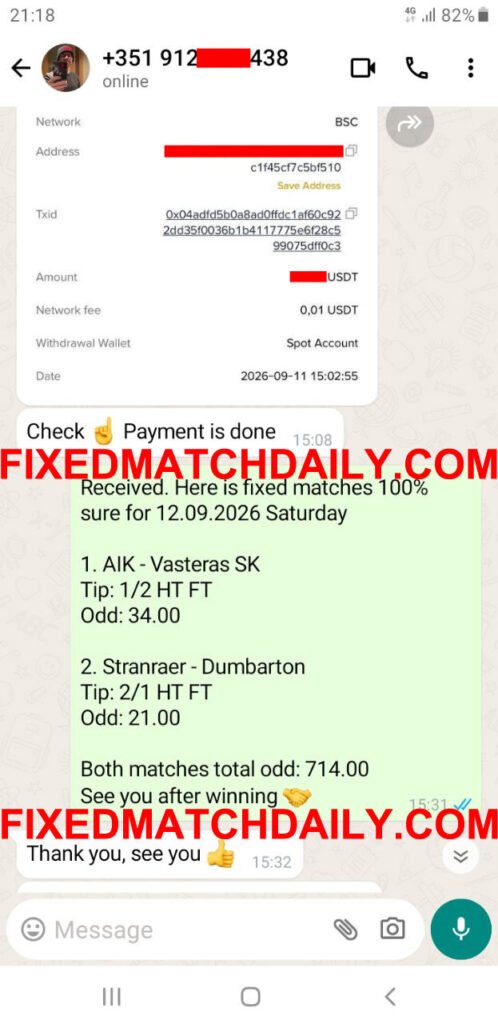 Fixed Matches