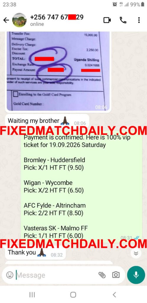 Fixed Match Daily 100% Sure