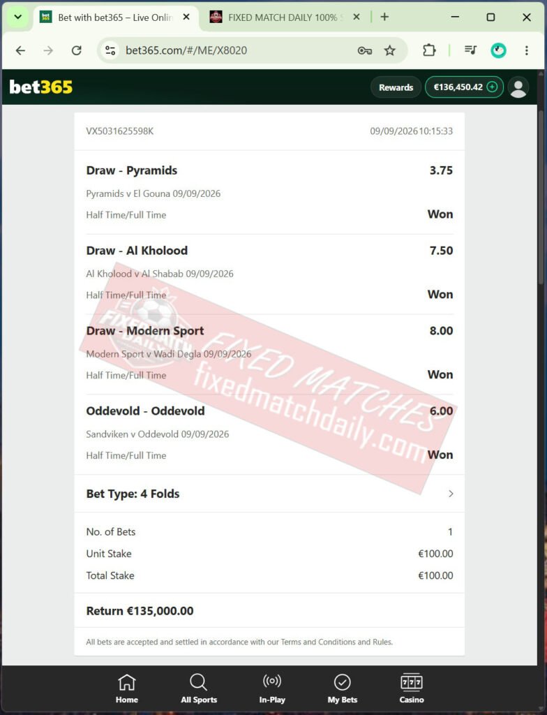 Fixed Matches